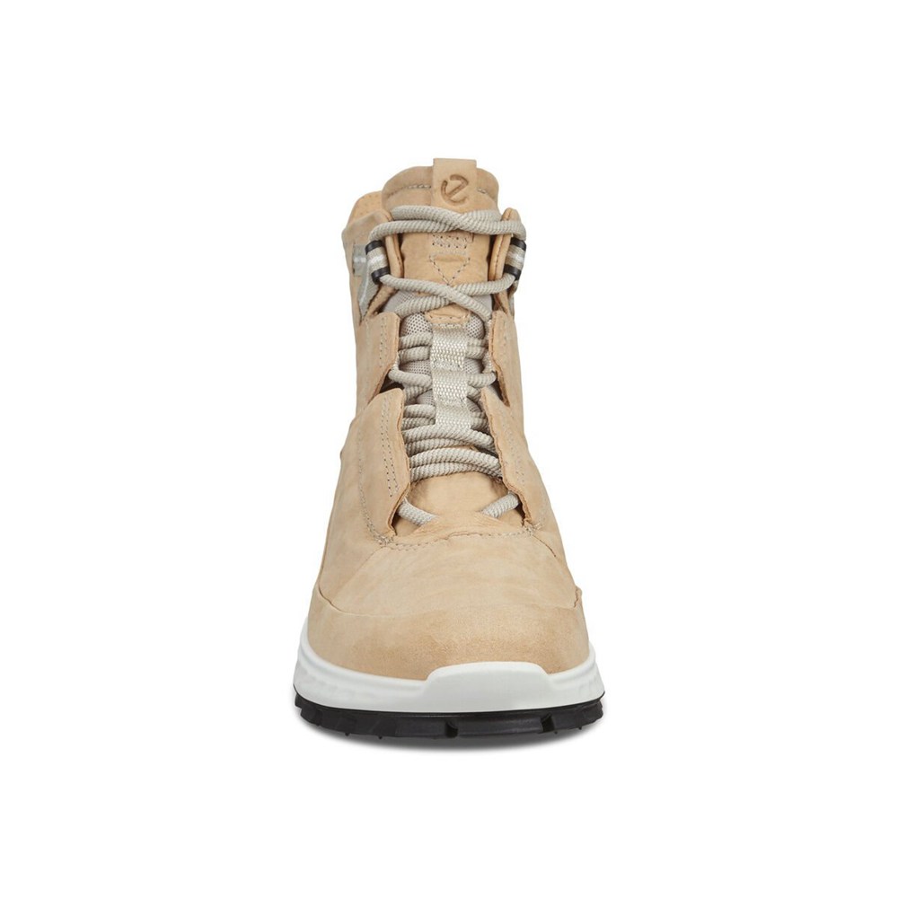 Tenis De Montaña Mujer - ECCO Exostrike Mid Boot - Beige - PVM874195